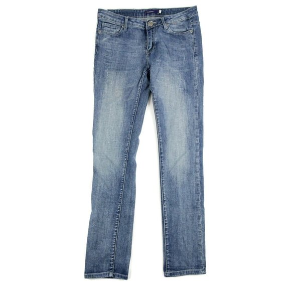 Vigoss Womens Slim Skinny Jeans Light Wash Denim Low Rise Size 7 - Picture 1 of 8